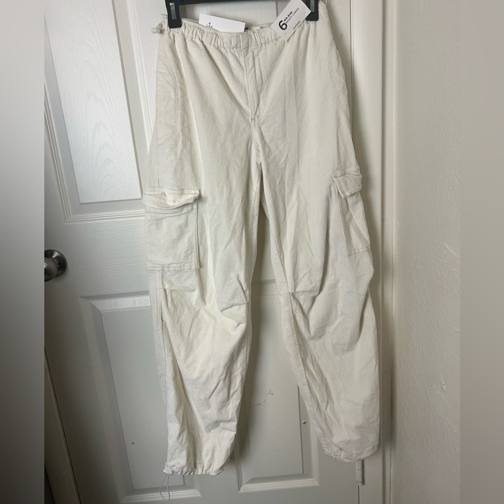 Glassons corduroy cargo/parachute pant